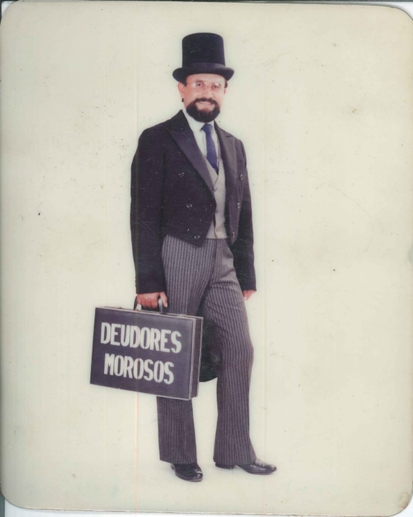 Rafaél Gómez, creador de la empresa Universal de Cobranzas. Él asegura que se inventó el sistema de cobro de los 'chepitos'. (Foto: Archivo Familiar) | Foto: Archivo Familiar